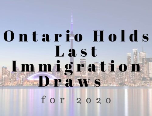 Ontario Holds Last Immigration Draws for 2020  