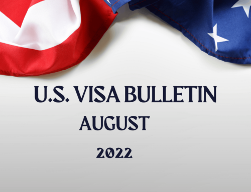U.S Visa Bulletin August 2022