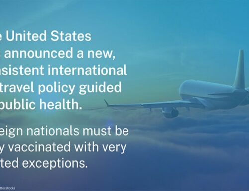 Vaccination and Testing Policy for International Flights Entering the U.S.
