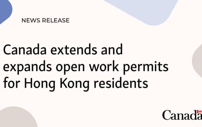 Canada Open Work Permit