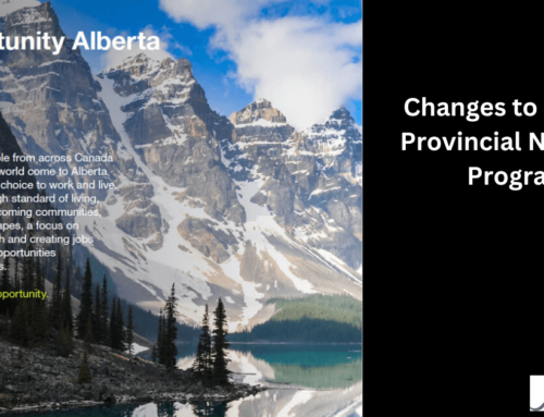 Changes to Alberta Provincial Nominee Program