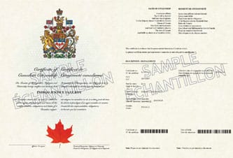 Canada Electronic Certificates