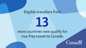 visa free travel to Canada