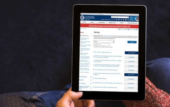 USCIS Online Appointment