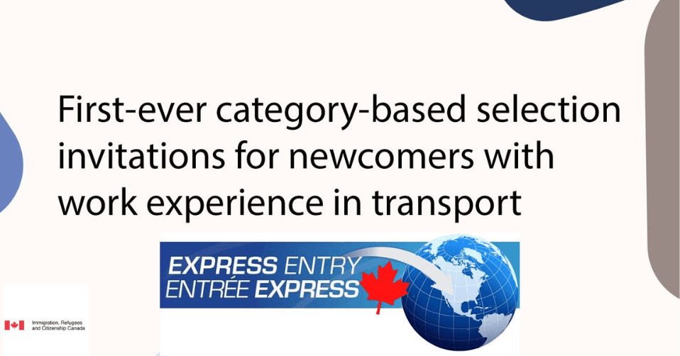 Express Entry draw for Transport Occupations