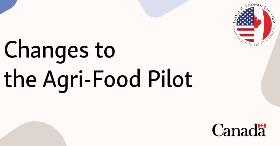 Changes to Agri-Food Pilot