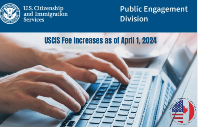 USCIS Immigration Fee Increase