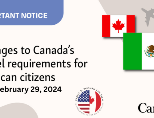 Changes and New Requirements for Mexican Citizens Travelling to Canada