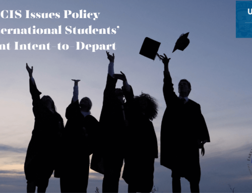 USCIS Updates Policy Manual on F, M Visa Status International Students’ Present Intent-to-Depart