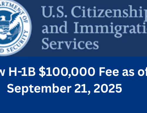 Restriction on Nonimmigrant Workers with New H-1B Fee Rule